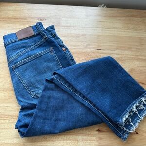 Madewell Women’s The Perfect Vintage Crop Jean, Size 27, NWOT
